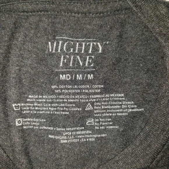 JUST ONE MORE EPISODE Dark Gray Short Sleeve T Shirt Size Medium - Picture 3 of 5